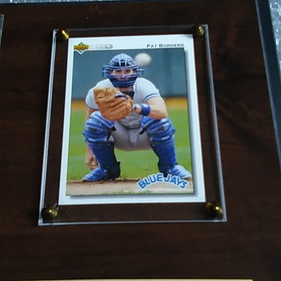 Pat Border 1992 World Series MVP Plaque - Picture 10 of 14